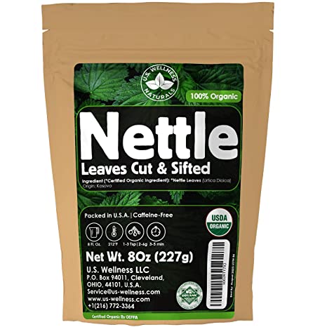 brown bag with nettle label