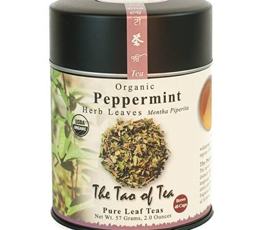 Peppermint tea